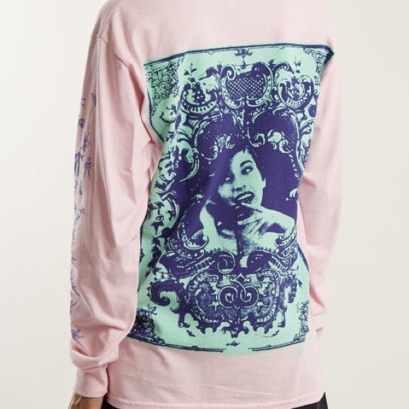 BLUE ROSES BY EDWARD MEADHAM VINTAGE TEE - Picture 2 of 4